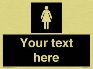 Custom information: black panel female